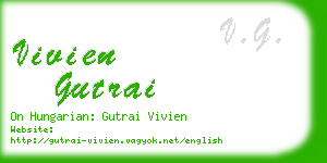 vivien gutrai business card